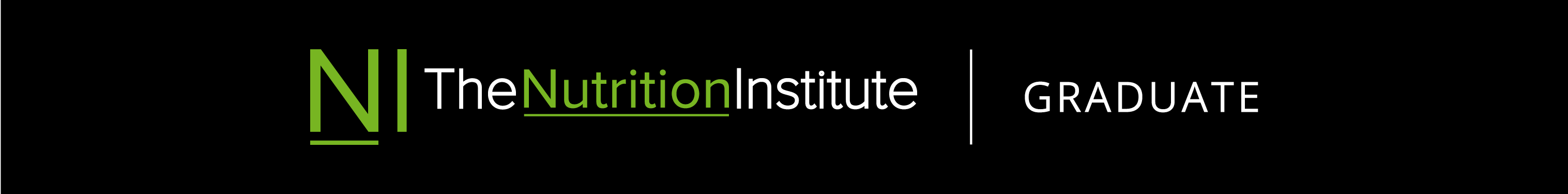 The Nutrition Institute, Graduate